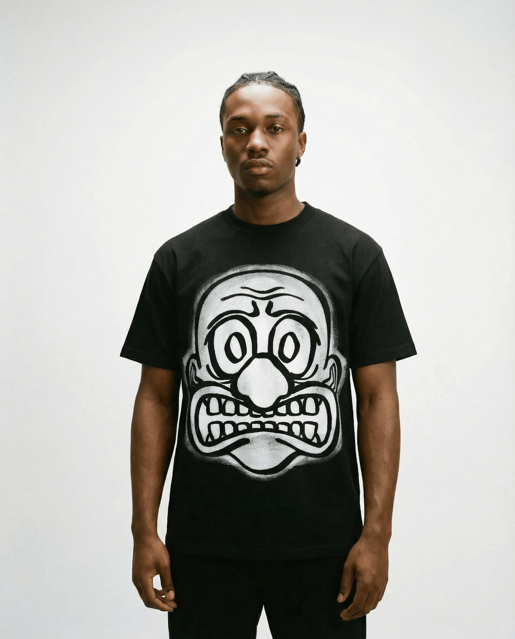 Anxious Face Tee - Devonceya